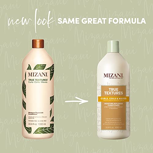 Mizani True Textures Conditioner Curls, Coils, Wv Moisture Replenish 1000ml - image 2