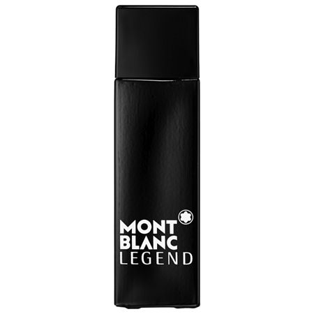 Black rectangular bottle of Mont Blanc Legend Spirit EDT Spray, featuring a sleek design and white logo, with a silver cap, holding 50ml of fragrance.