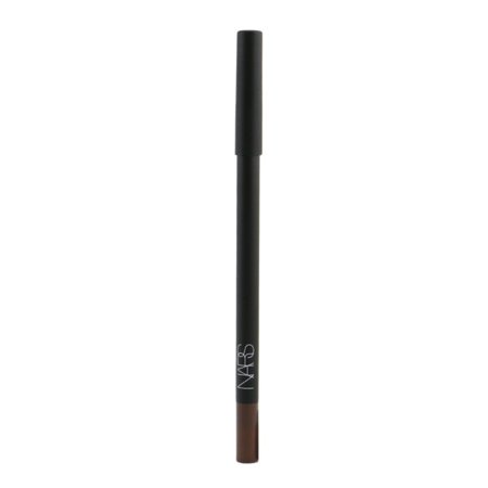 High-pigment longwear eyeliner in a sleek black pencil casing, featuring a rich, deep brown tip labeled "Mambo" for bold eye definition.
