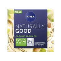 Nivea Nivea Naturally Good Organic Argan Oil Night Cream, 50ml