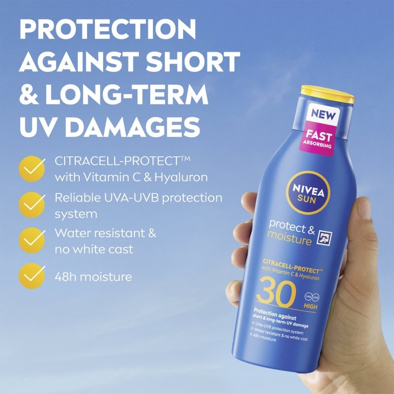 Nivea Protect & Moisture SPF 30 Lotion 400ml - image 3