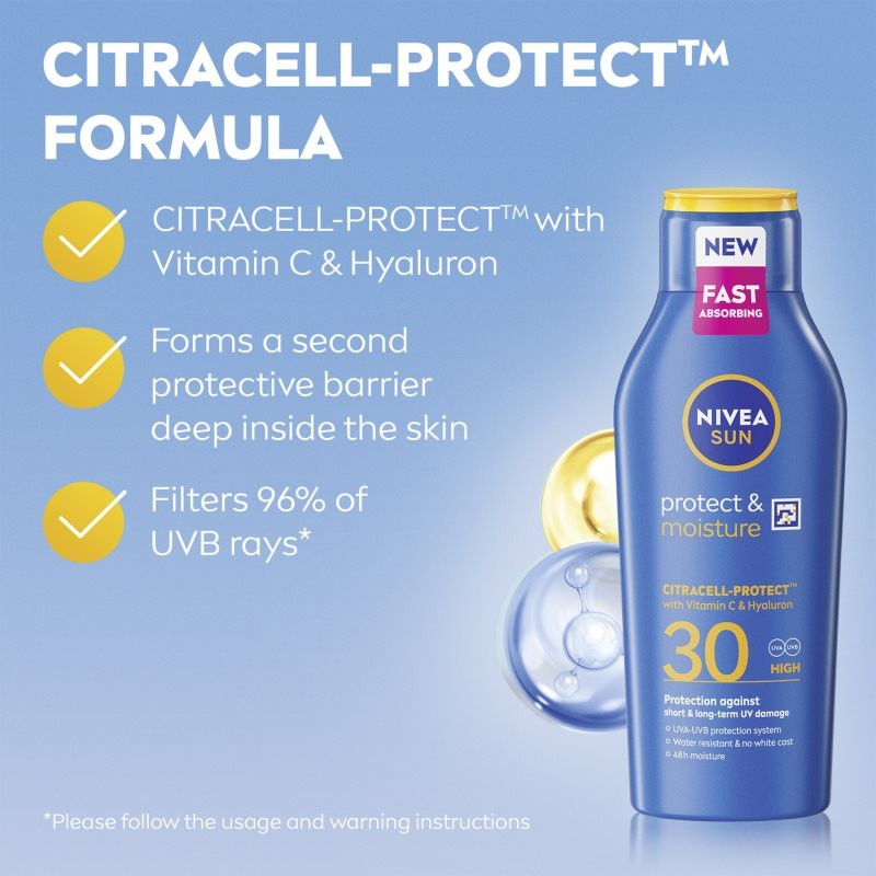 Nivea Protect & Moisture SPF 30 Lotion 400ml - image 4