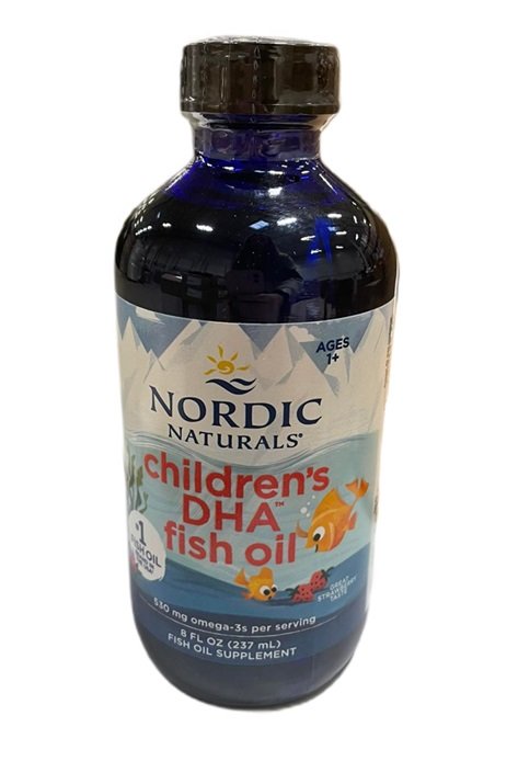 Nordic Naturals Nordic Naturals Children's DHA, 530mg Omega-3 Strawberry, 237 Ml