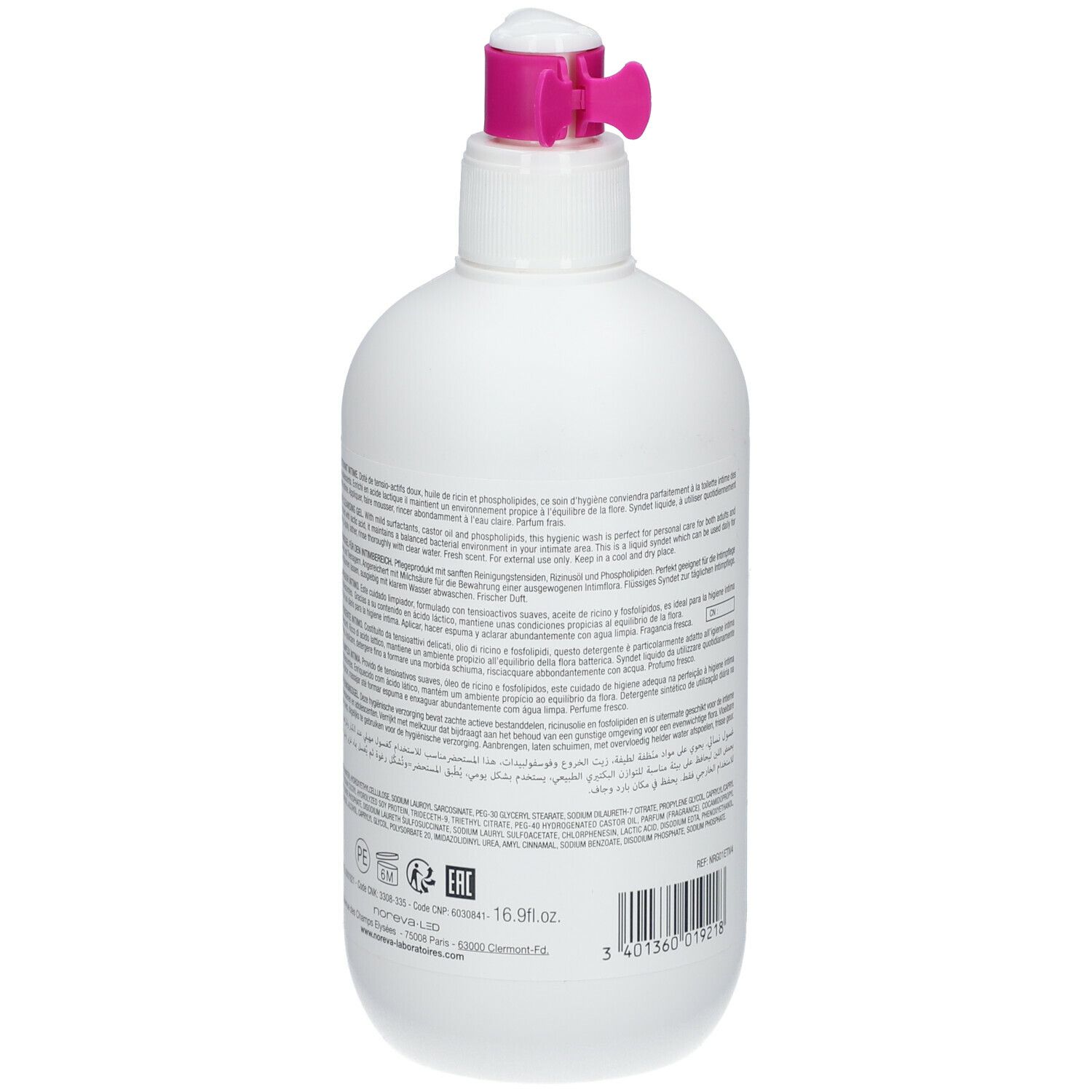 Noreva Noregyn Intimate Cleansing Gel 500ml - image 3