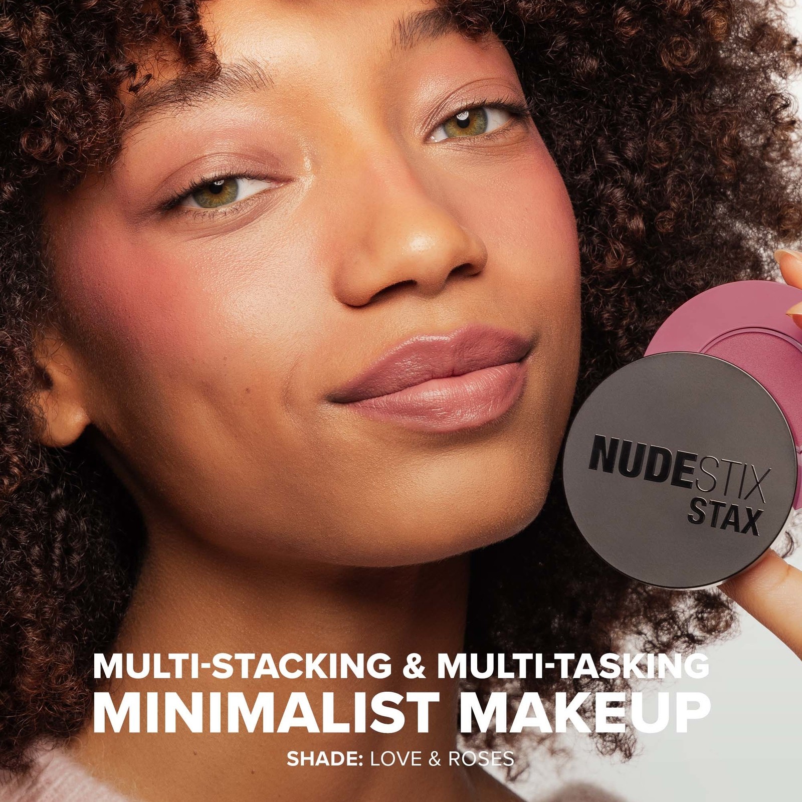 Nudestix Stax All Over Colour Blush Balm Love & Roses - image 4