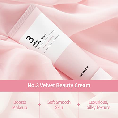 Numbuzin - No.3 Velvet Beauty Cream 60 ml - Regenerating Face Cream For All Skin Types - image 2