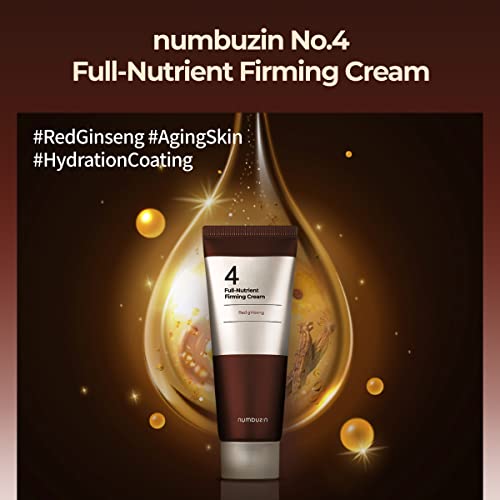 Numbuzin - No.4 Full-Nutrient Firming Cream 60 ml - Nourishing Face Cream For All Skin Types - image 3