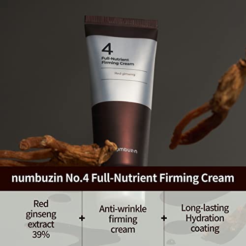 Numbuzin - No.4 Full-Nutrient Firming Cream 60 ml - Nourishing Face Cream For All Skin Types - image 5