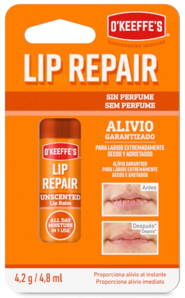 Okeeffe's Lip Repair Unscented Lip Balm 4.2g - image 2