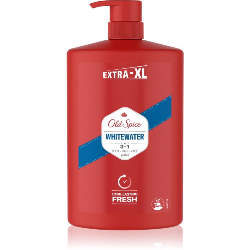 Old Spice Whitewater 3-In-1 Shower Gel 1000ml - image 2