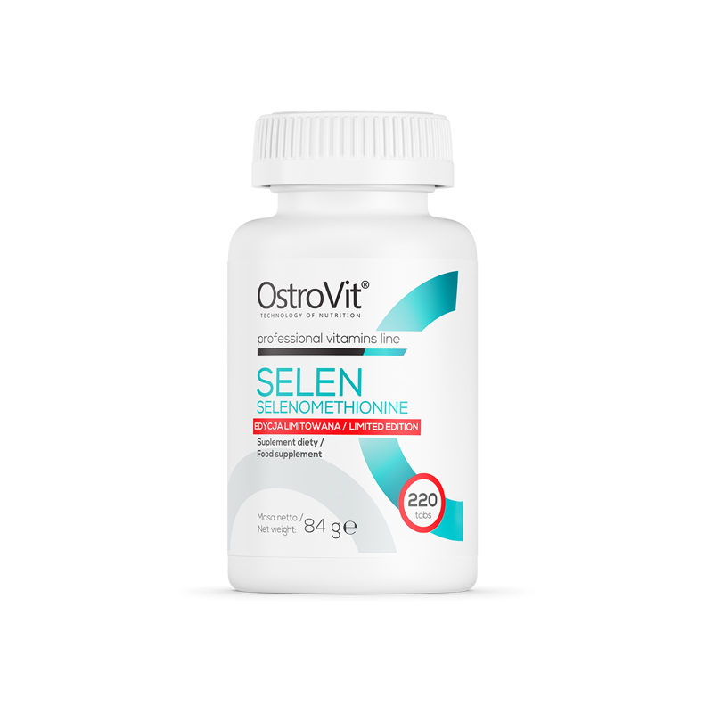 OstroVit Minerały Selen OstroVit Selenomethionine 220tab