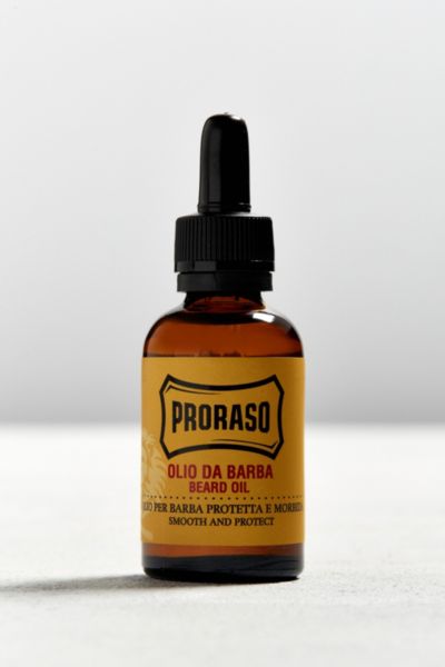 Proraso 2PK Proraso Beard Oil Men's Grooming Essentials Cedar Wood & Spice Scent 30ml