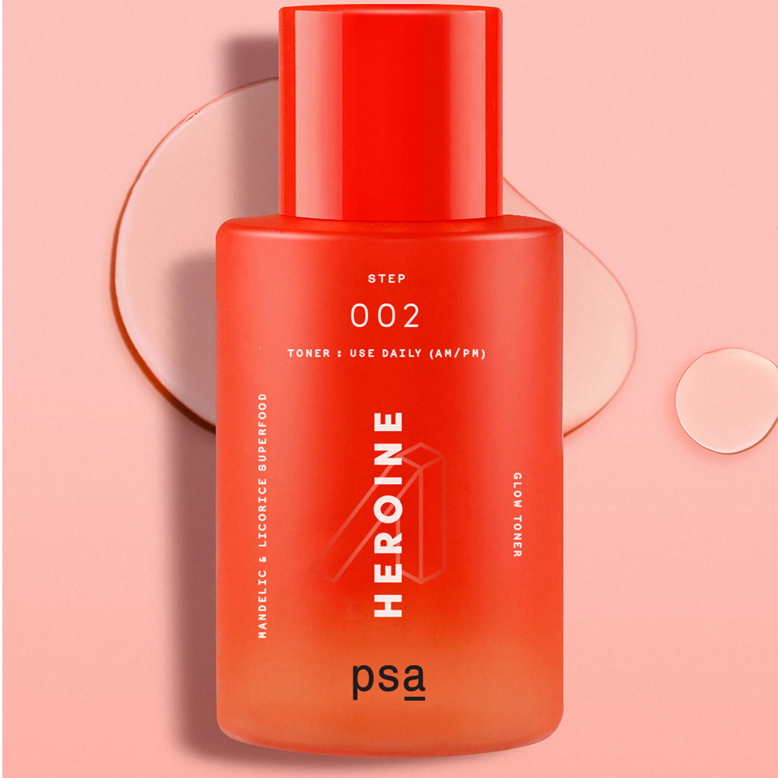 PSA Skin HEROINE Mandelic & Licorice Superfood Glow Toner 100ml - image 3