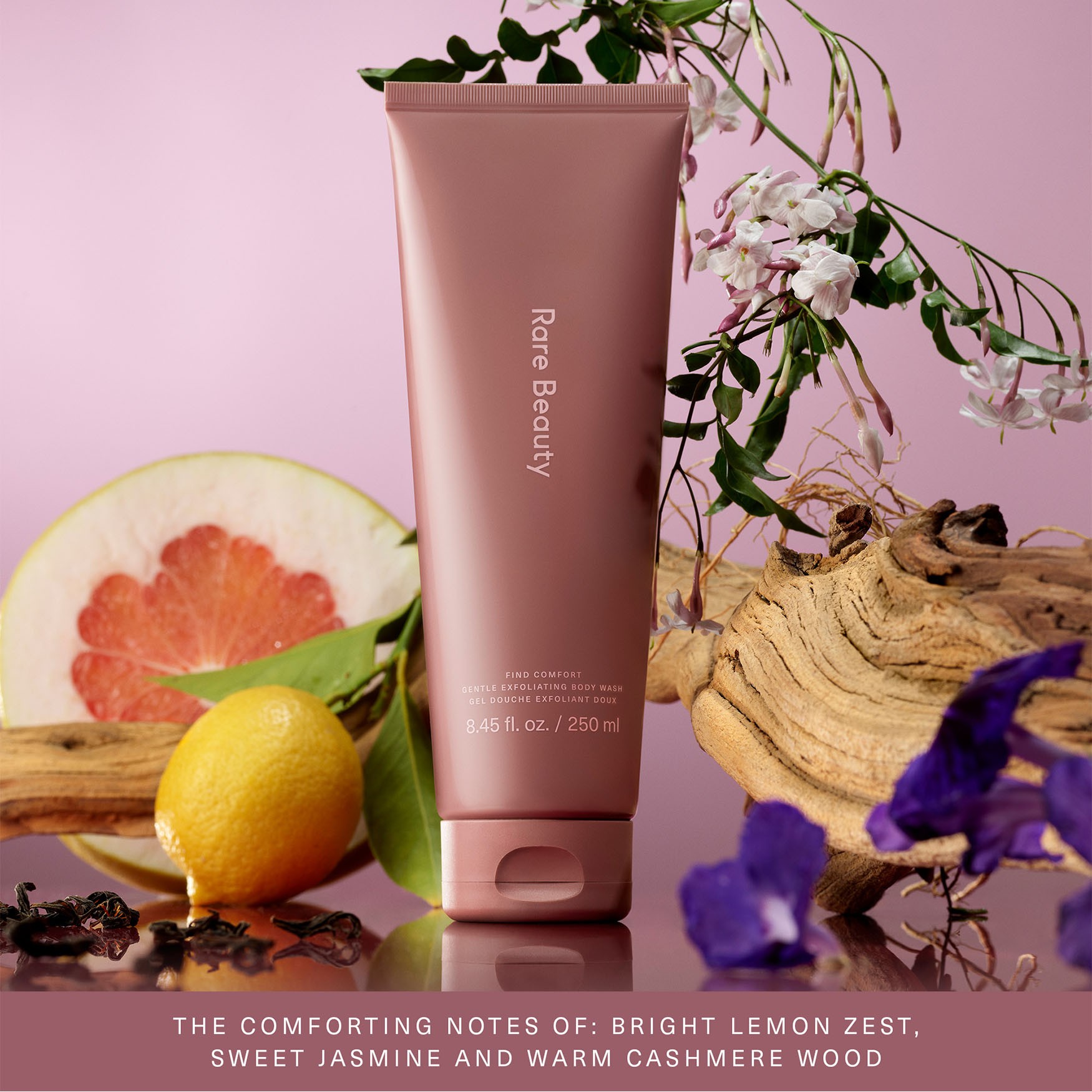 Rare Beauty Find Comfort Gentle Exfoliating Body Wash 250ml - image 2