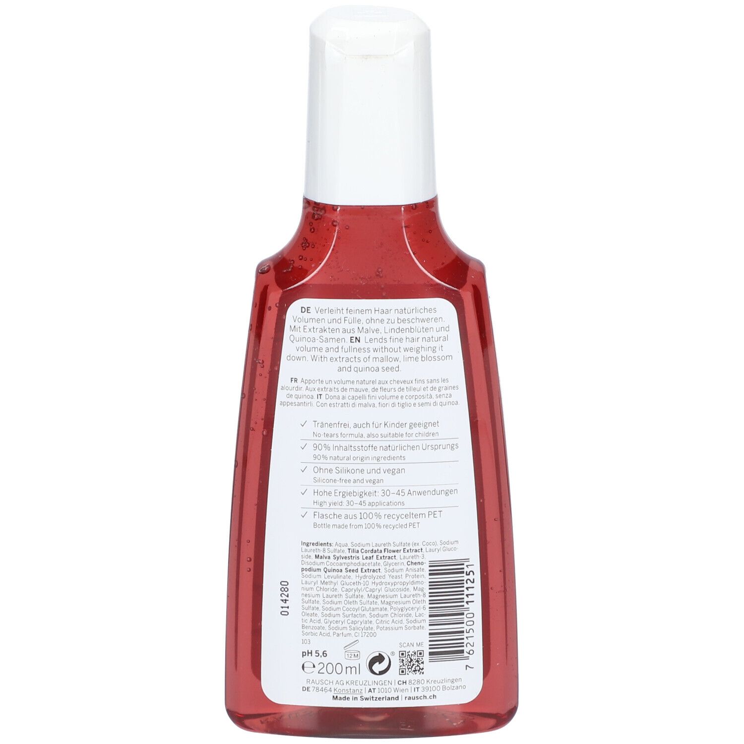 Rausch Mallow Volume Shampoo For Fine Hair 200ml - image 3