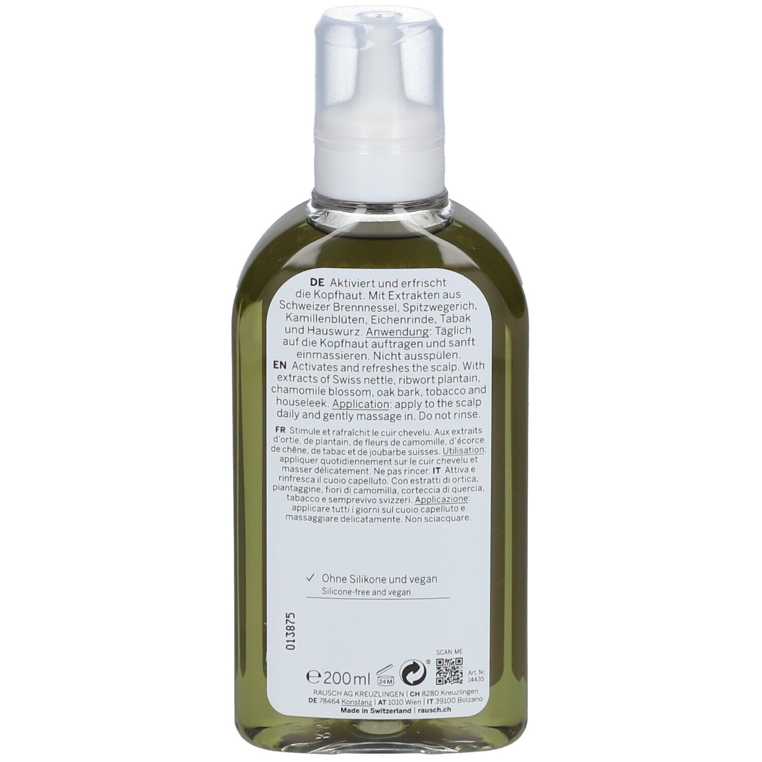 Rausch Swiss Herbal Hair Tonic For Healthy Hair 200ml - image 3