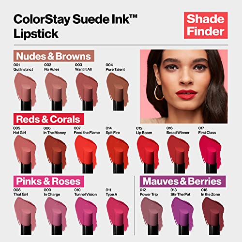 Revlon Colourstay Suede Ink Lipstick 007 Feed The Flame - image 2