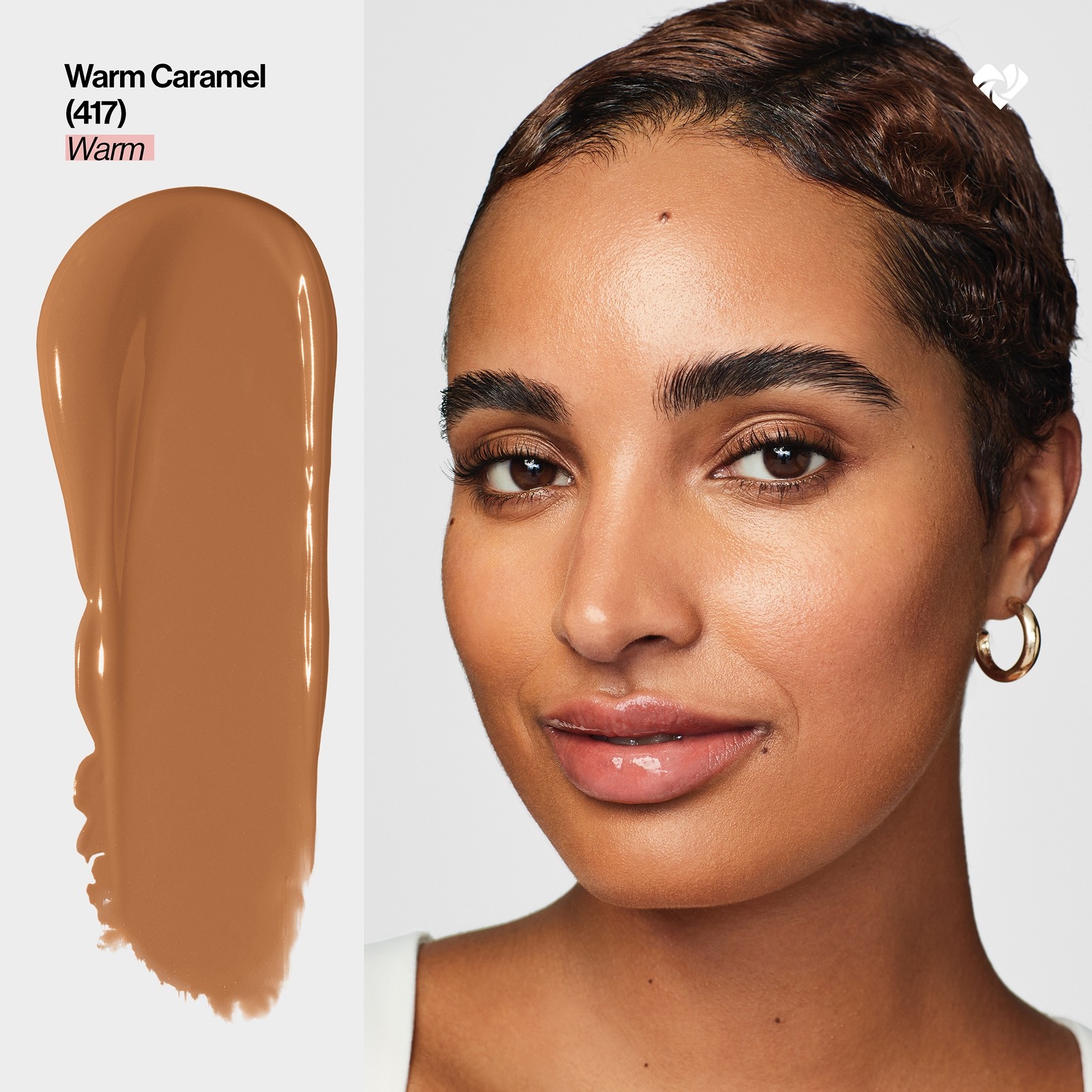 Revlon Illuminance Serum Tint SPF 15 417 Warm Caramel - image 4
