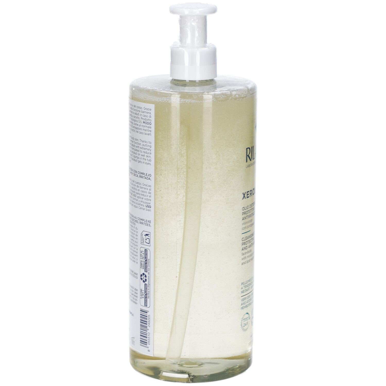 Rilastil Xerolact Cleansing Oil Protective & Anti-Irritation 1000ml - image 2