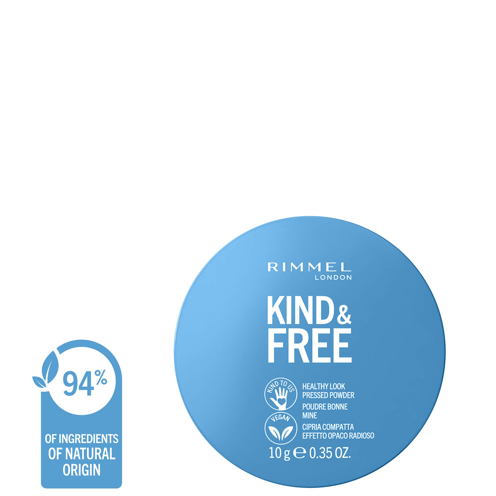 Rimmel Kind & Free Natural Finish Pressed Powder 040 Tan - image 2
