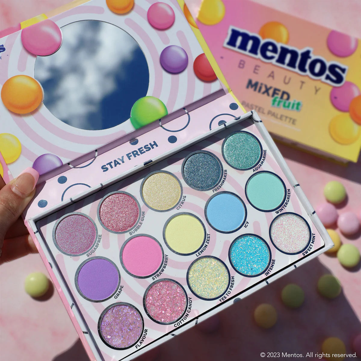 RUDE COSMETICS RUDE COSMETICS Mentos Mixed Fruit Pastel Palette