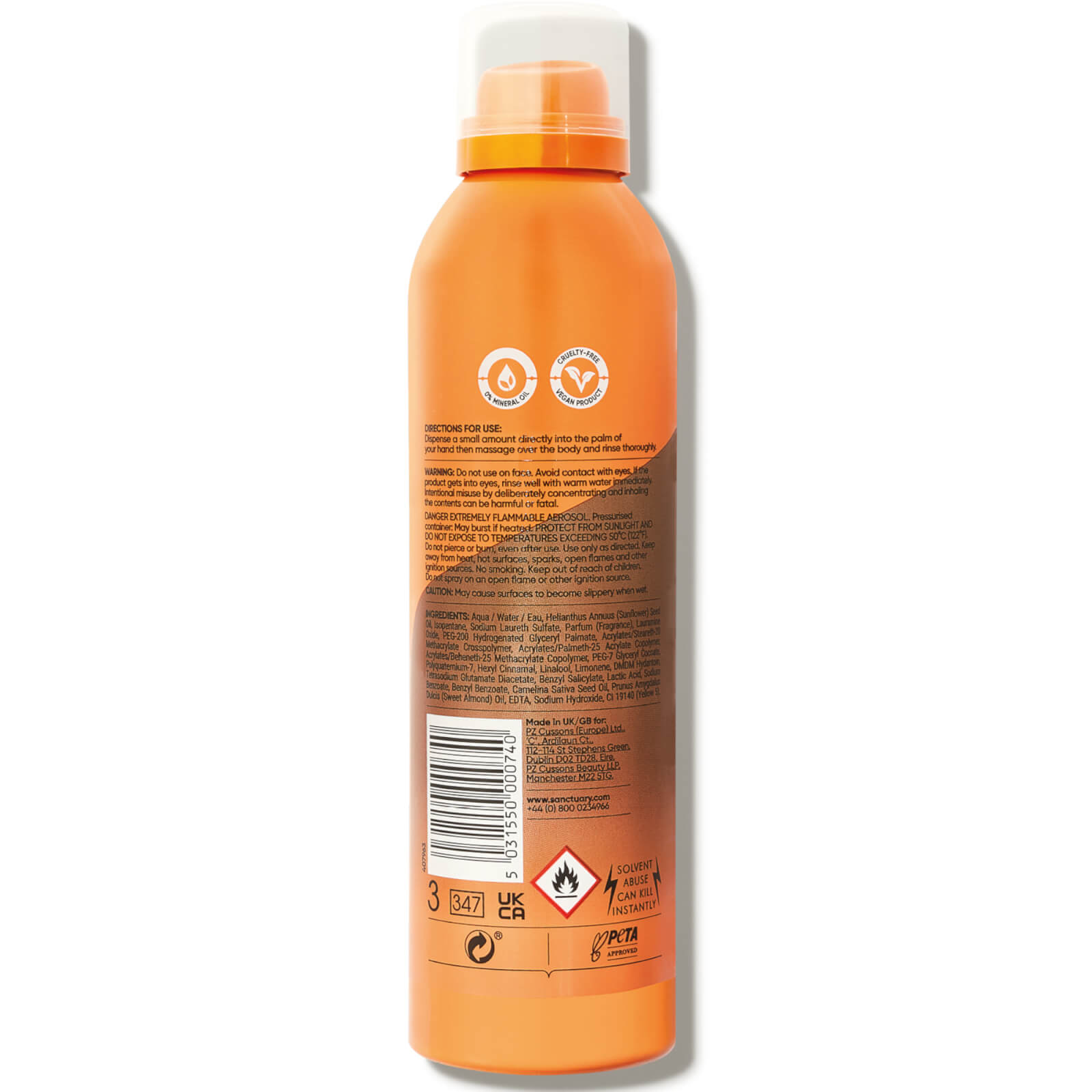 Sanctuary Spa 3 Day Moisture Shower Burst 200ml - image 3