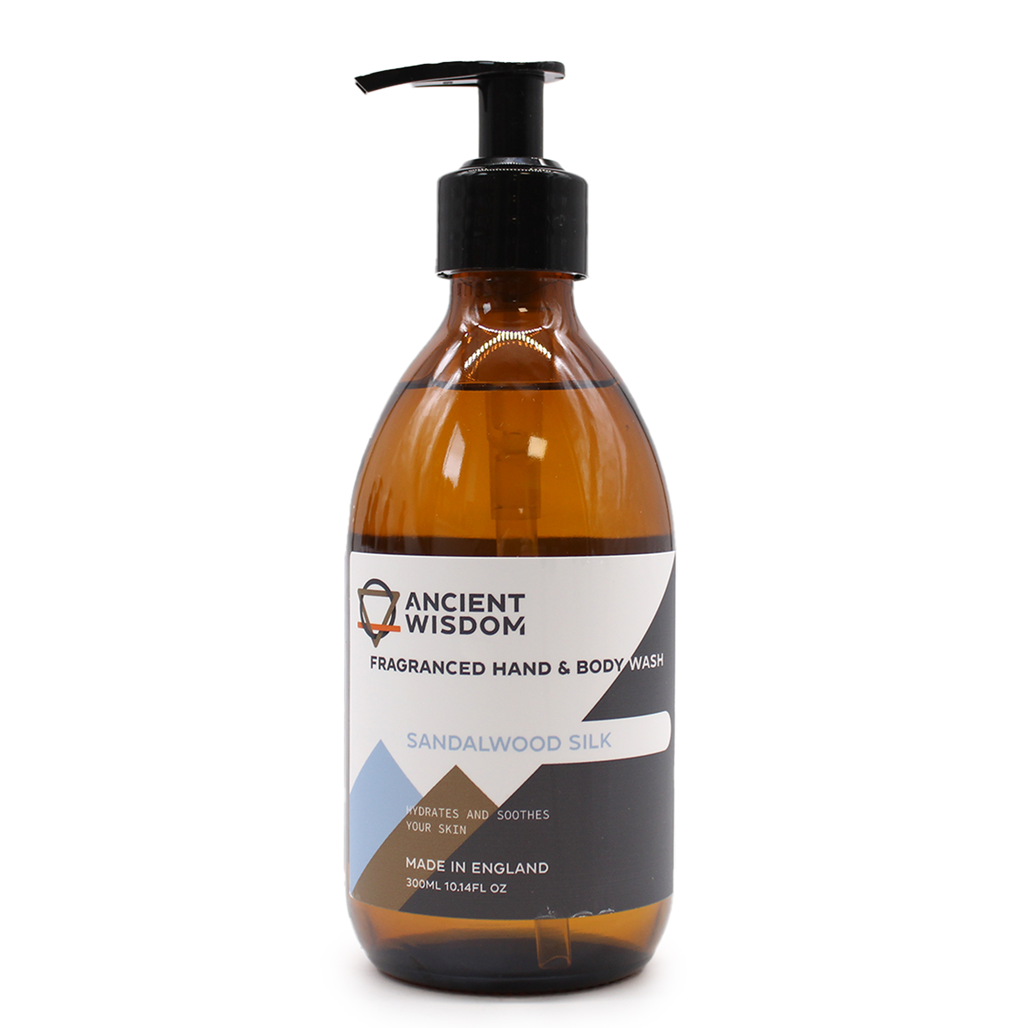 AW-Dropship Kdmd Sandalwood Silk Hand & Body Wash 300Ml in Orange