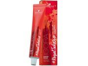 Schwarzkopf Professional Igora Royal 60 ml hair dye tube in vibrant red packaging, labeled 7-76, featuring a medium copper chocolate blonde shade.