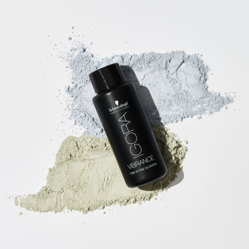 Schwarzkopf Igora Vibrance Tone-On-Tone Coloration 9-12 Extra Light Blonde Smoke Ash - image 4