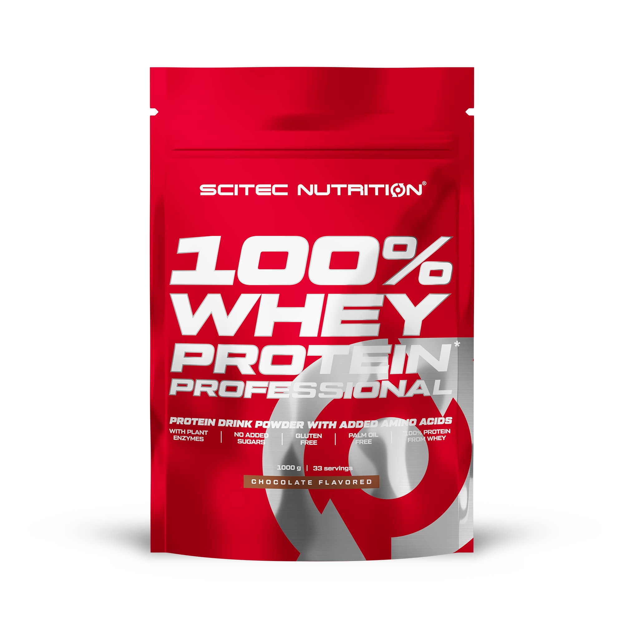 SCITEC SciTec 100% Whey Protein Professional 1kg (32 Servings), White Chocolate - 920g