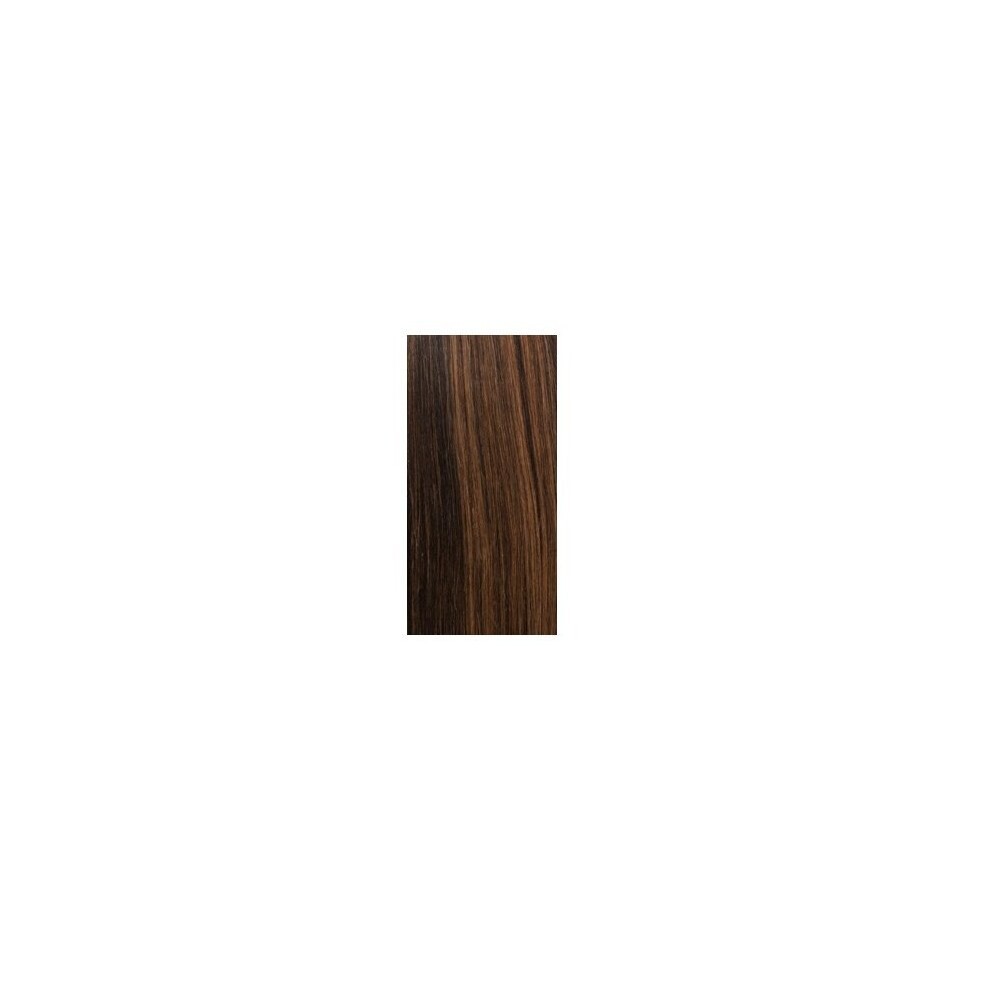 Sensationnel ( 1B30 STK (Natural Black/Auburn Streaks)) Premium Now Yaki Platinum by Sensationnel 100% Human Hair Weave in 16 INCH