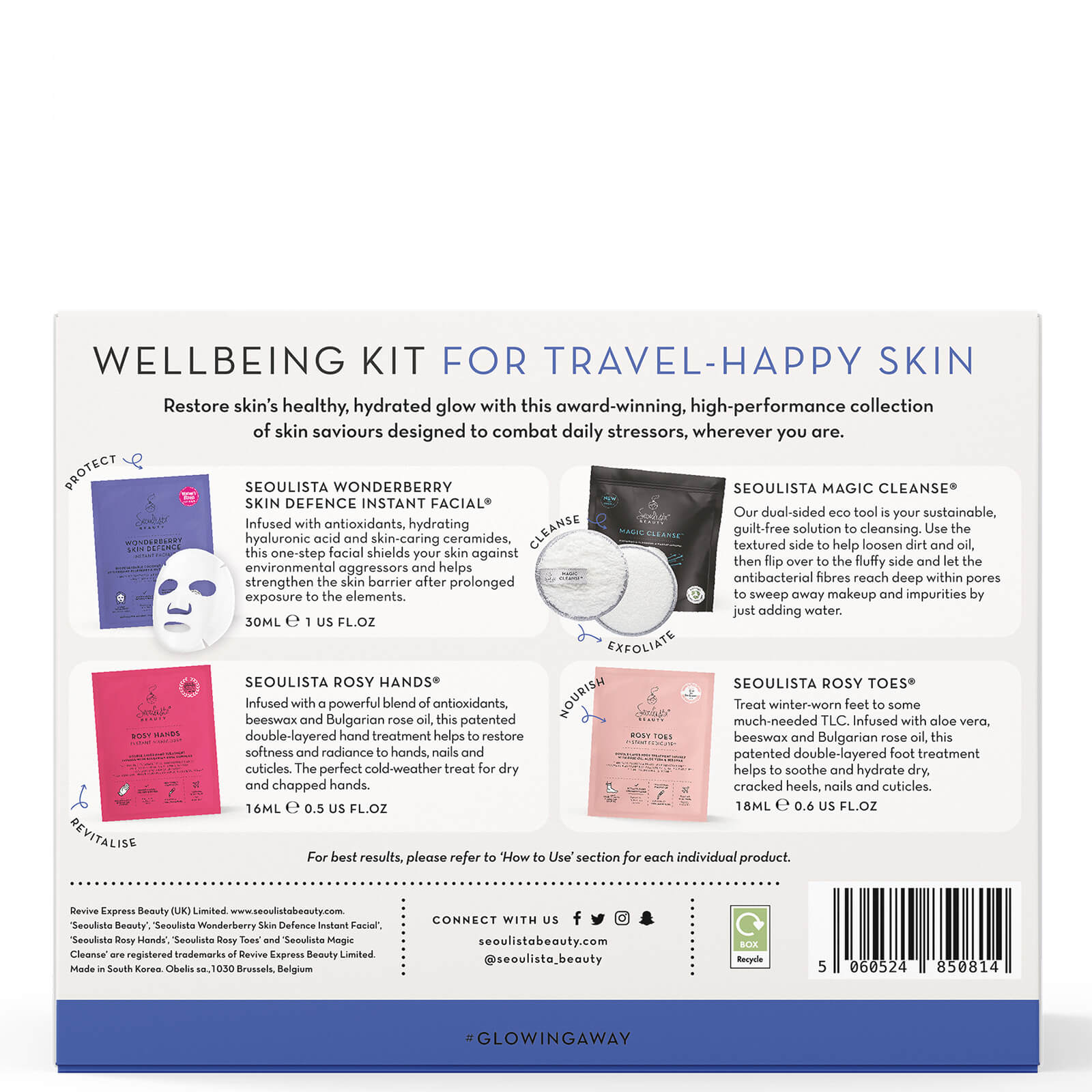 Seoulista Glowing Away Wellbeing Kit Happy Skin - image 2