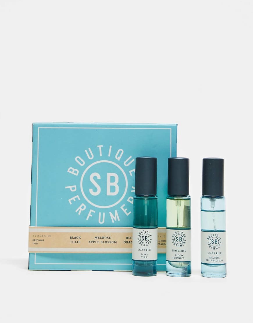 Shay & Blue Shay & Blue Precious Trio 3x10ml Fragrance Set