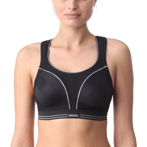 Shock Absorber Run Bra | Black - Black / 38 D - image 3