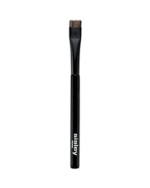 Black eyeliner brush with a flat, angled tip and a sleek handle, featuring the Sisley logo in white.