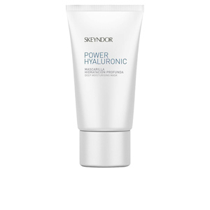 Skeyndor Global Lift Contour Elixir is a sleek, silver and white tube with a pump dispenser, labeled with the product name and details in blue text, designed for face and neck care.