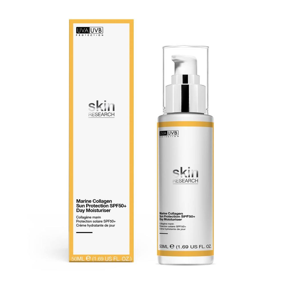 Skin Research Anti-Ageing Sun Protection SPF 50 Day Moisturiser 50ml x 2 - image 2