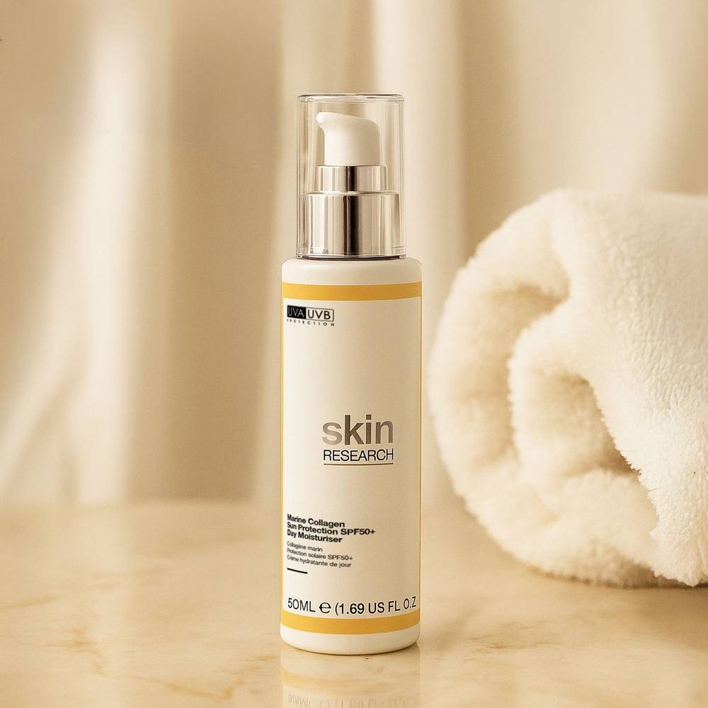 Skin Research Anti-Ageing Sun Protection SPF 50 Day Moisturiser 50ml x 2 - image 3