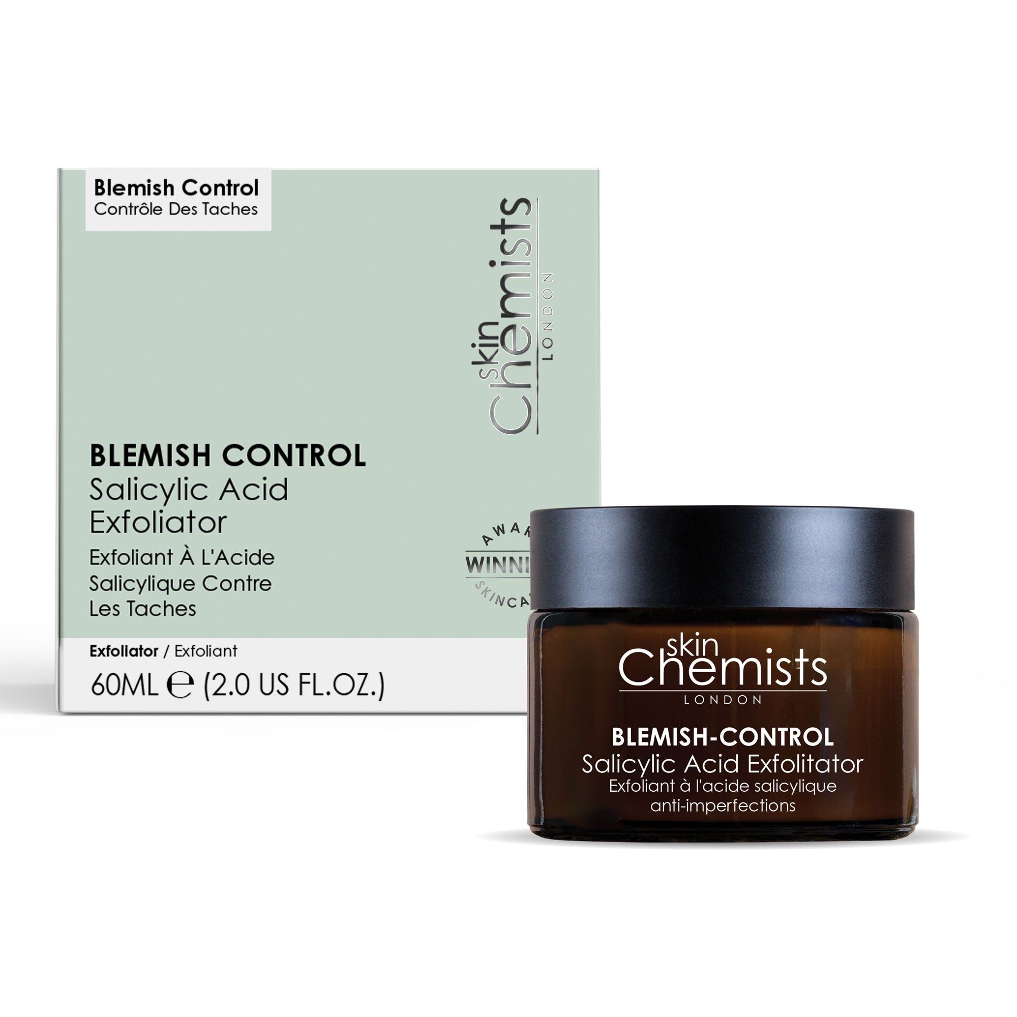 skinChemists Salicylic Acid Blemish-Control Exfoliator 60ml - image 3