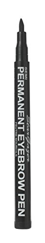 Stargazer Semi Permanent Eyebrow Pen in BLACK 01 features a sleek black design with a fine-tip applicator for precise eyebrow definition.