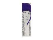 Stargazer Semi-Permanent Hair Colour Dye in Violet, featuring a sleek packaging design with a model showcasing vibrant purple hair and clear product details on a white background.