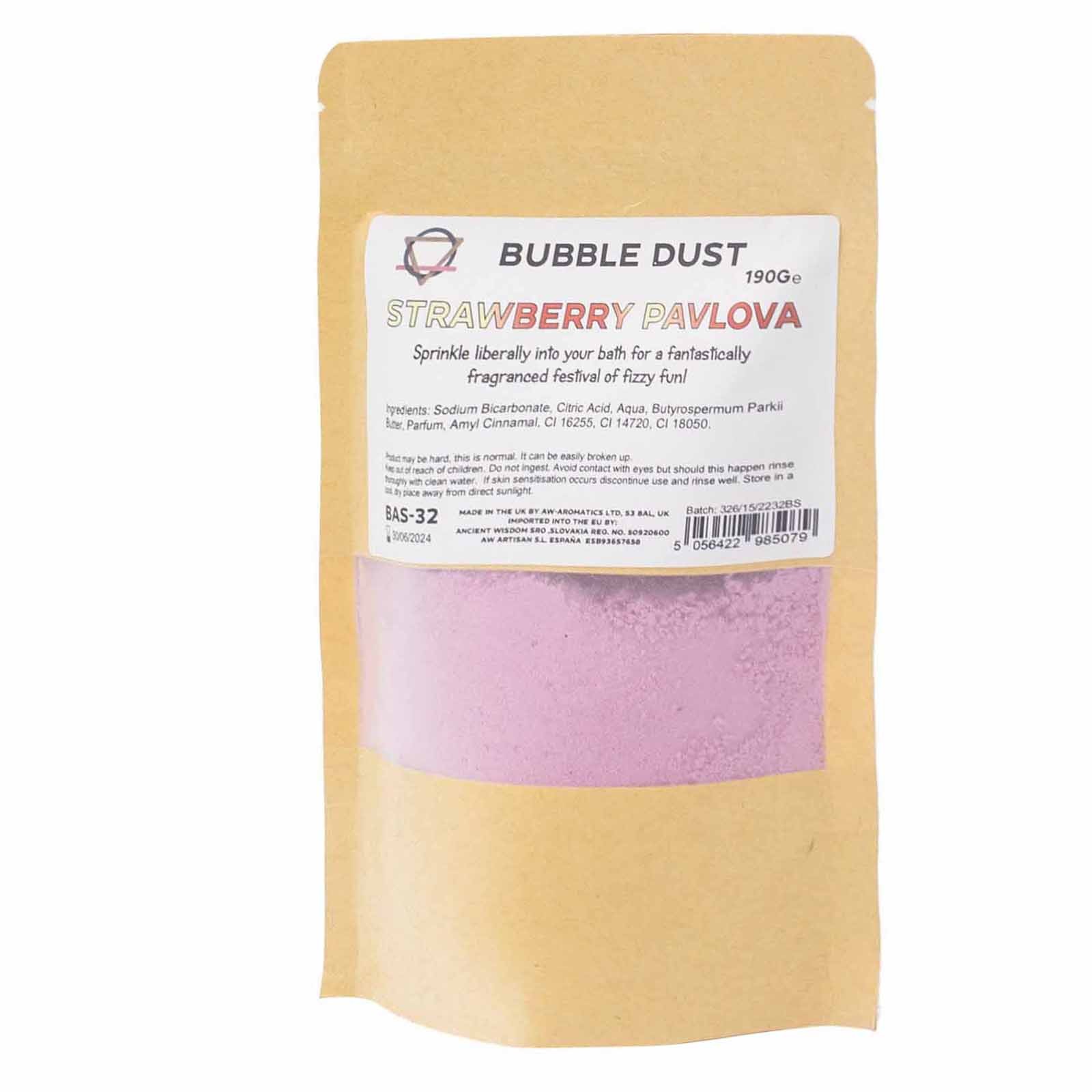 AW-Dropship Strawberry Pavlova Bath Dust 190g
