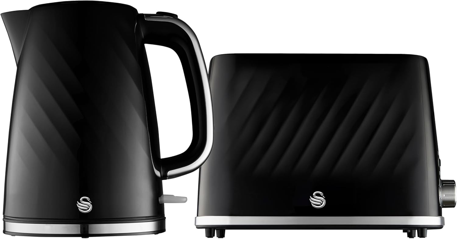 Swan Windsor 2 Slice Toaster and Cordless Kettle Bundle - image 3