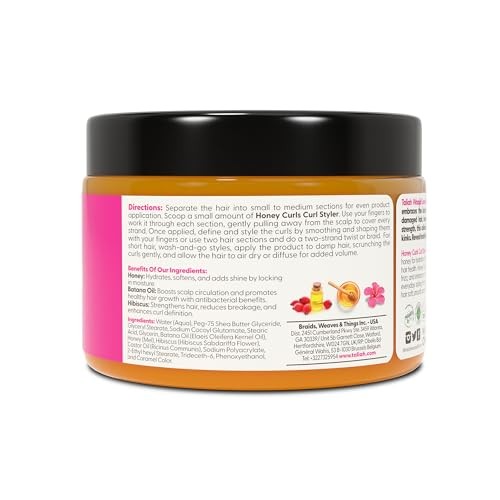 Taliah Waajid Love My Natural Hair Honey Curls Curl Styler 355ml - image 5