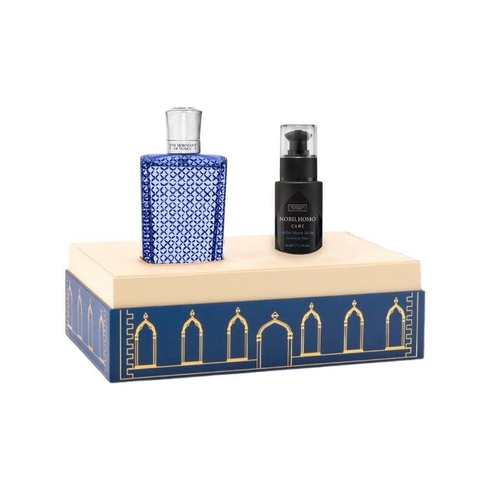 The Merchant of Venice The Merchant of Venice Venetian Blue EDP 100ml + Aftershave Balm 50ml Gift Set