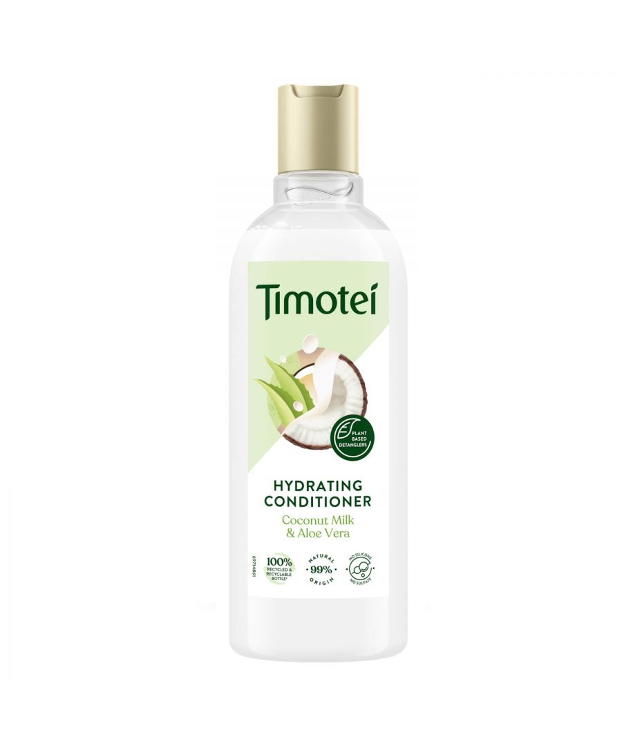 Timotei Hydrating Conditioner Coconut Milk & Aloe Vera 300ml - image 2