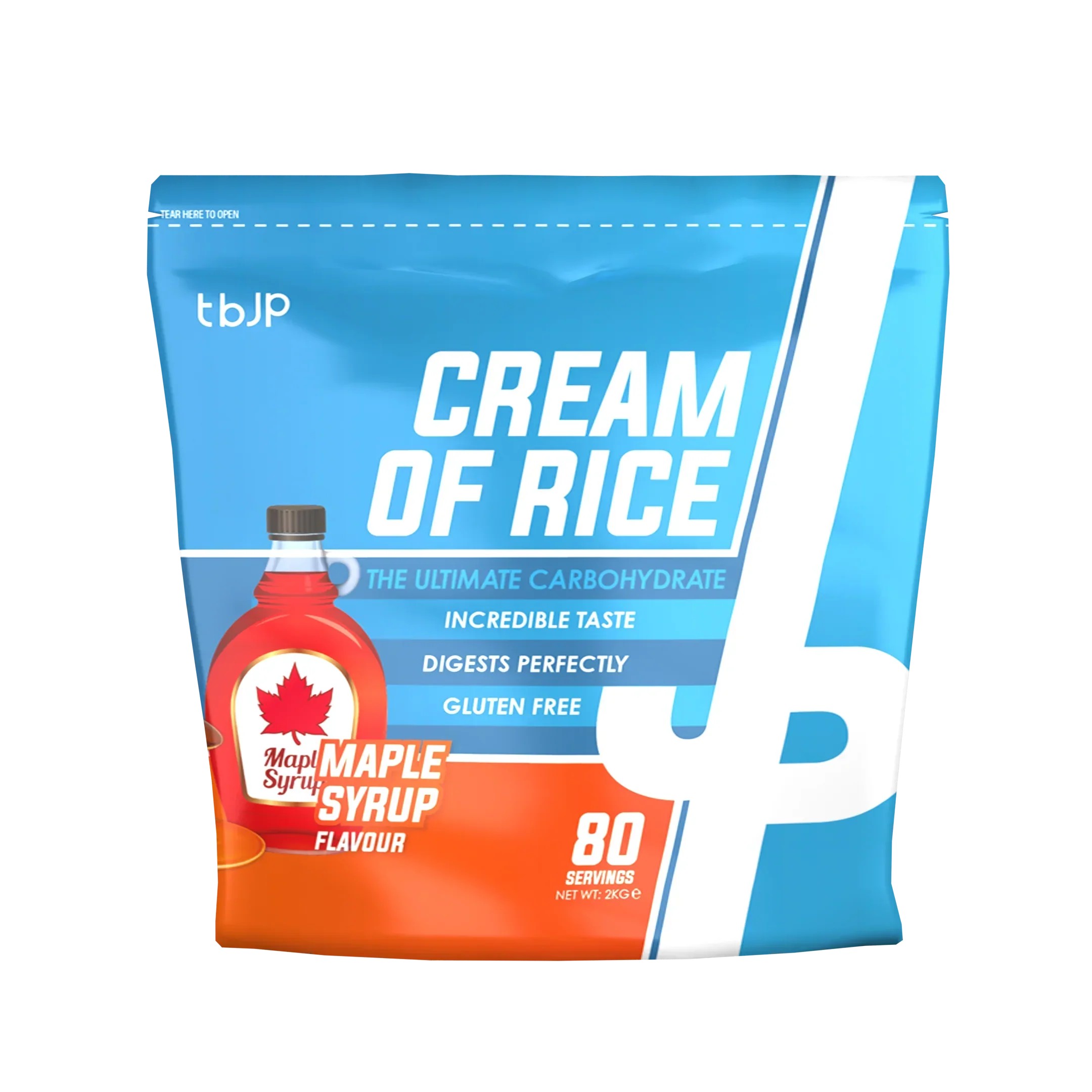 Trained by JP Trained by JP Cream of Rice 2kg, Maple Syrup