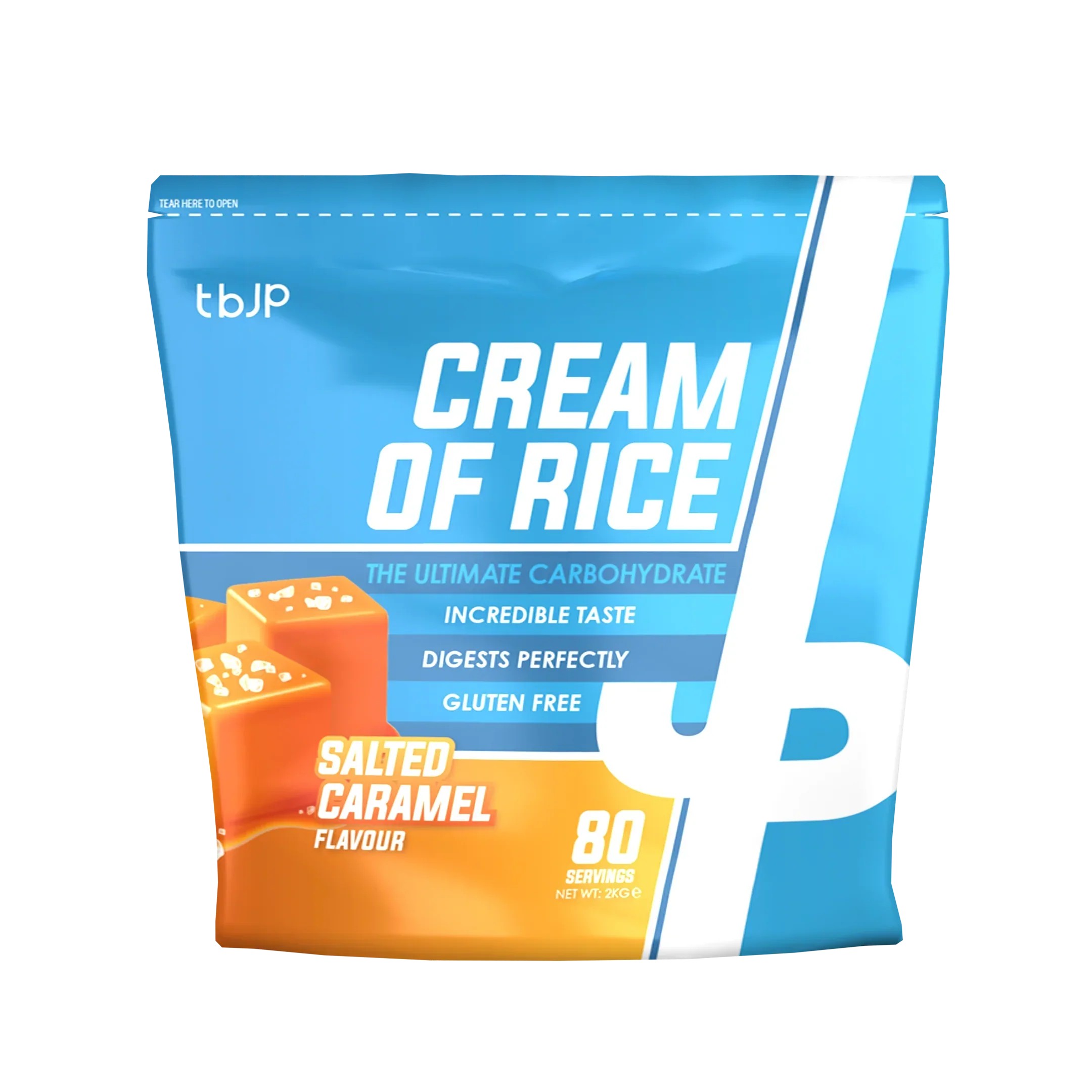 Trained by JP Trained by JP Cream of Rice 2kg, Salted Caramel