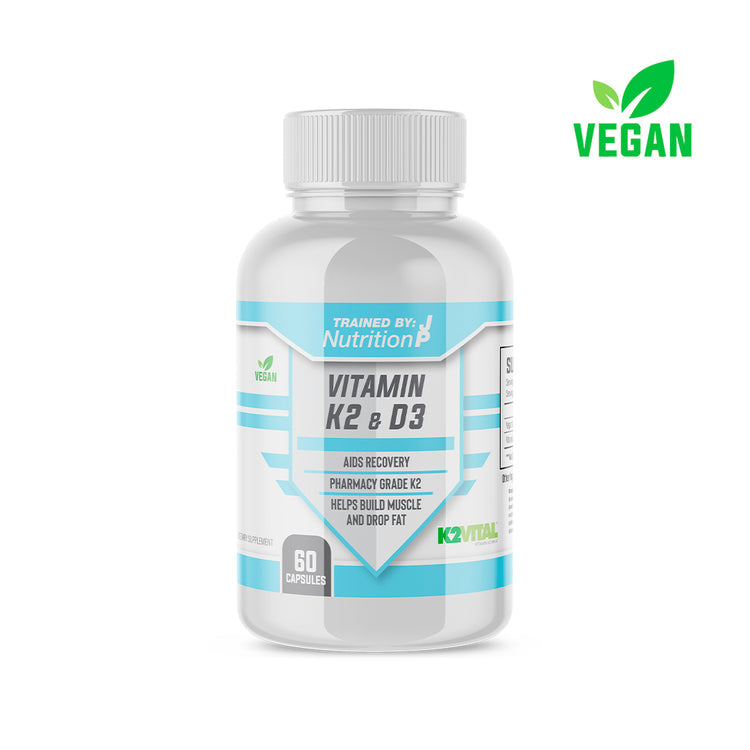 Trained by JP Trained by JP D3 & K2 60 Capsules Unflavoured