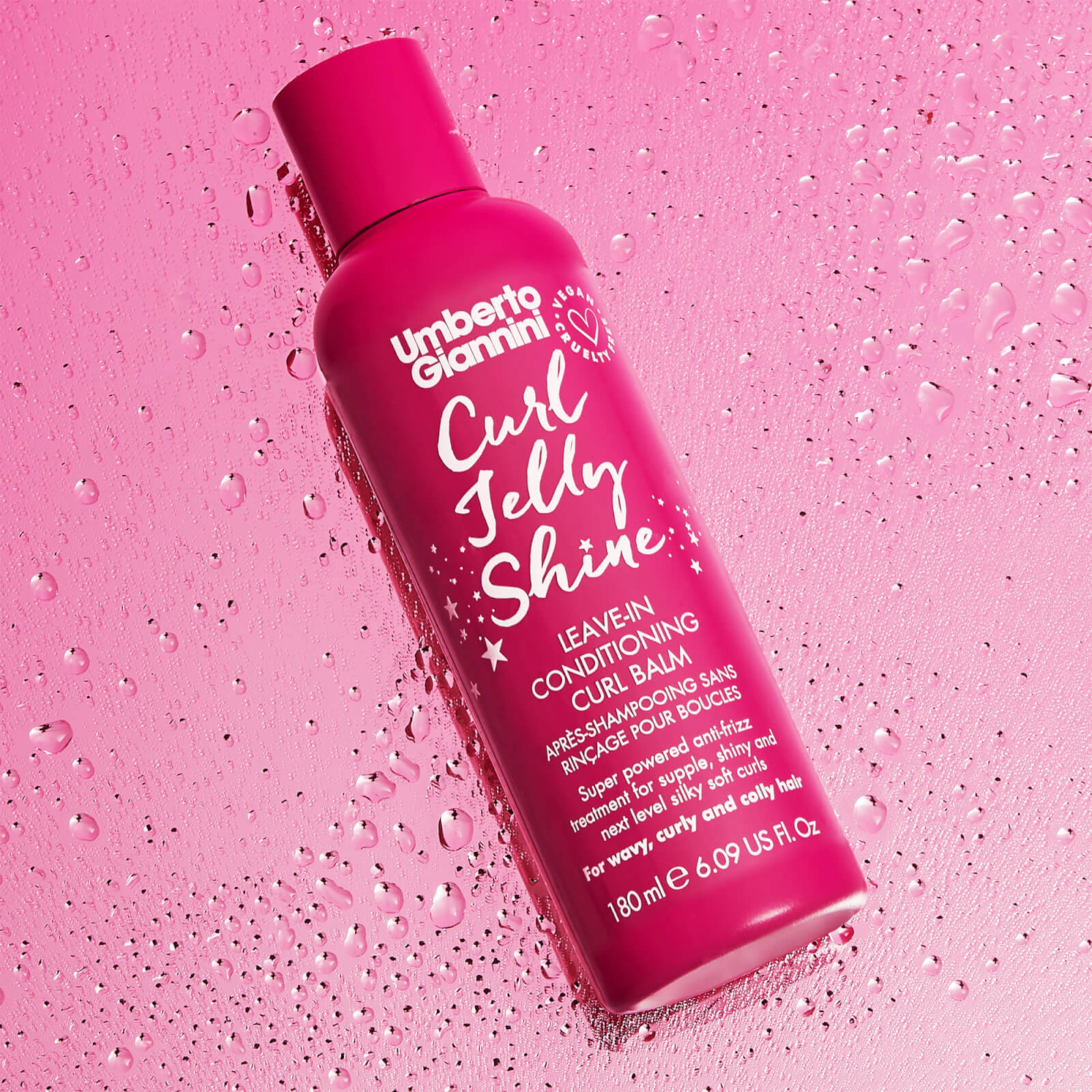Umberto Giannini Curl Jelly Shine Leave-In Conditioning Curl Balm 180ml - image 4
